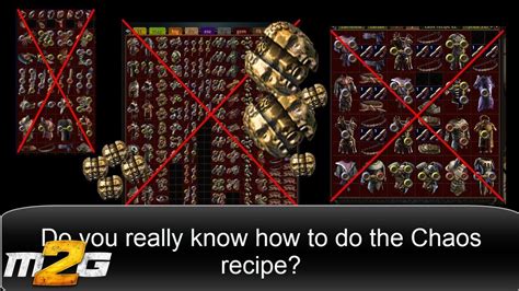 poe chaos recipe not working.